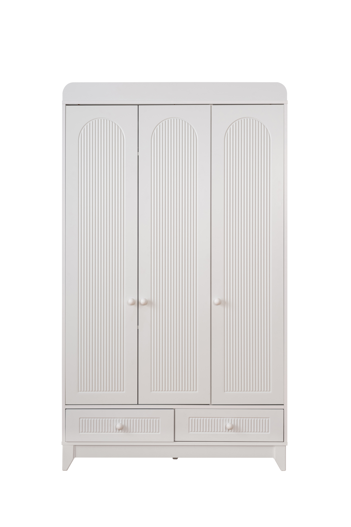 miracool Mira Beyaz 3 Kapılı Dolap / Gardrop fotoğrafı 4 (önizleme)