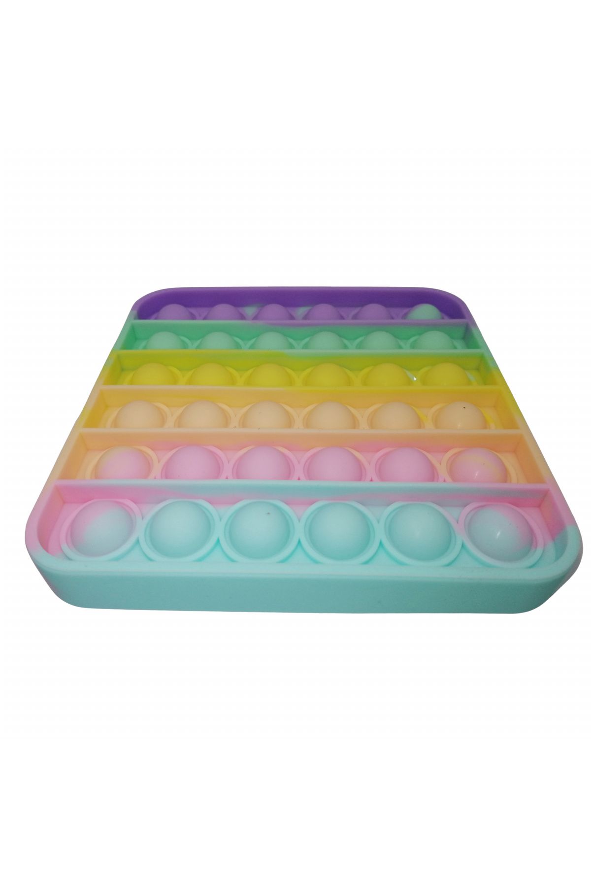Depox-Jucărie antistres, Pop it, silicon, pătrat, 12,5 cm 5