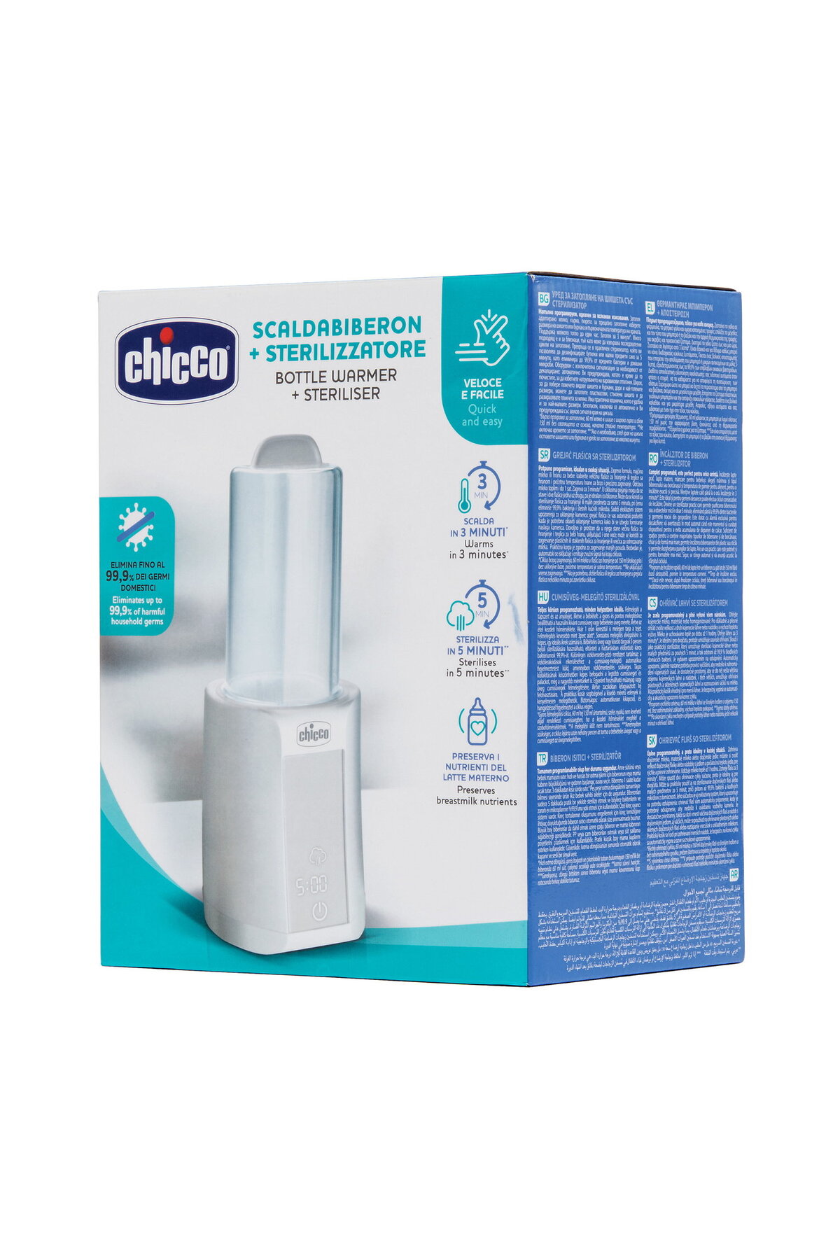 Chicco BİBERON ISITICI + STERİLİZATÖR fotoğrafı 4 (önizleme)