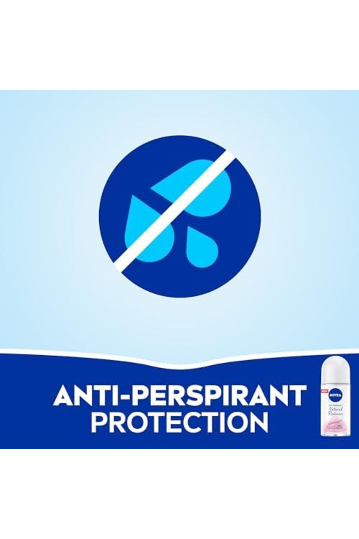 NIVEA-Natural Fairness Roll-On Antiperspirant for Women, 3x50ml 6