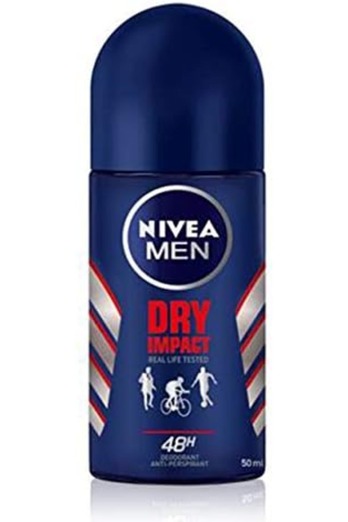 NIVEA-مزيل عرق دراي إمباكت رول أون للرجال من نيفيا، 50 مل، منعش 2