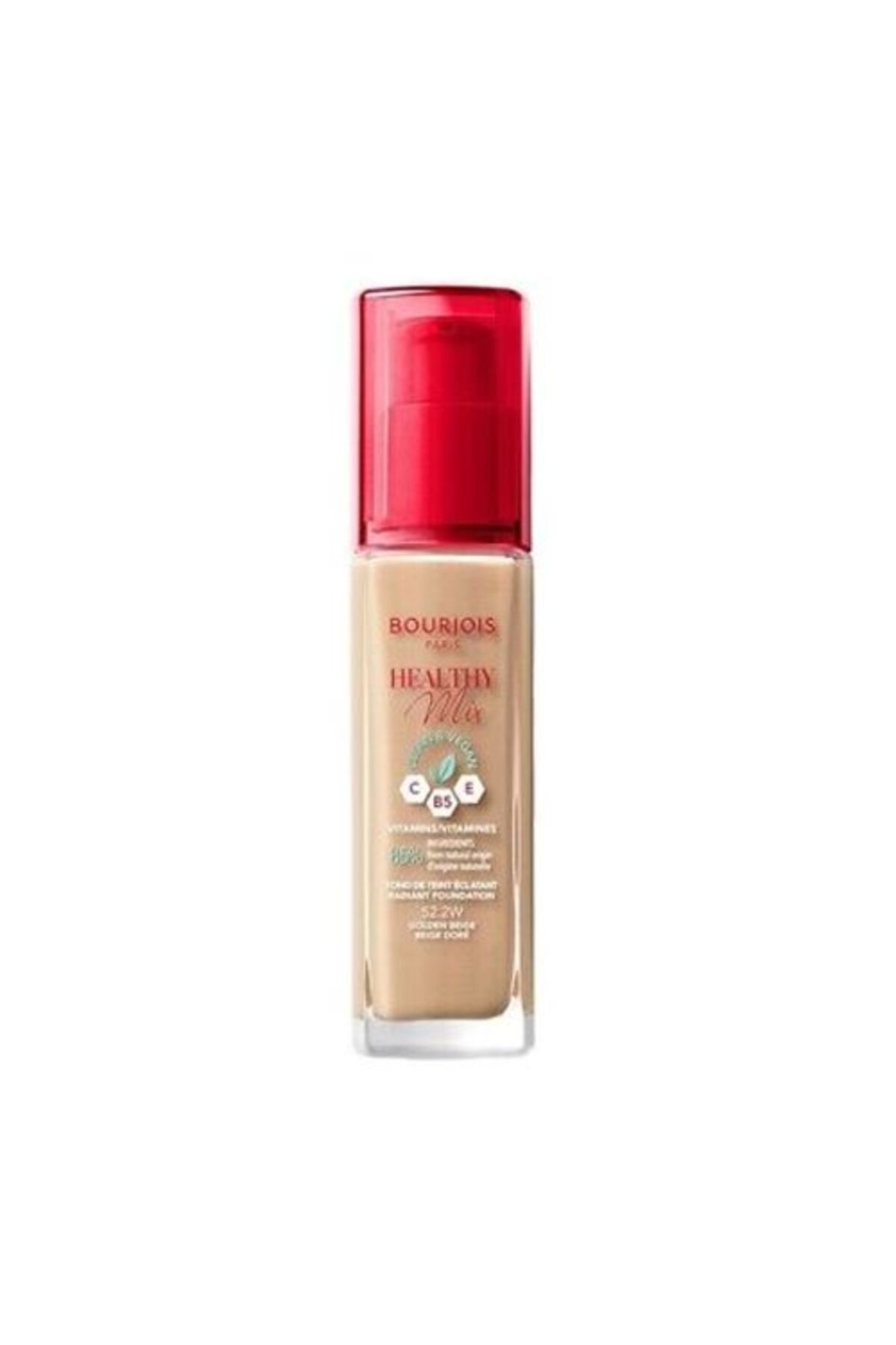 Bourjois-- 30 52.2 بيج برجوا كريم اساس هيلثي مكس - 30مل 52.2 Golden Beige 1