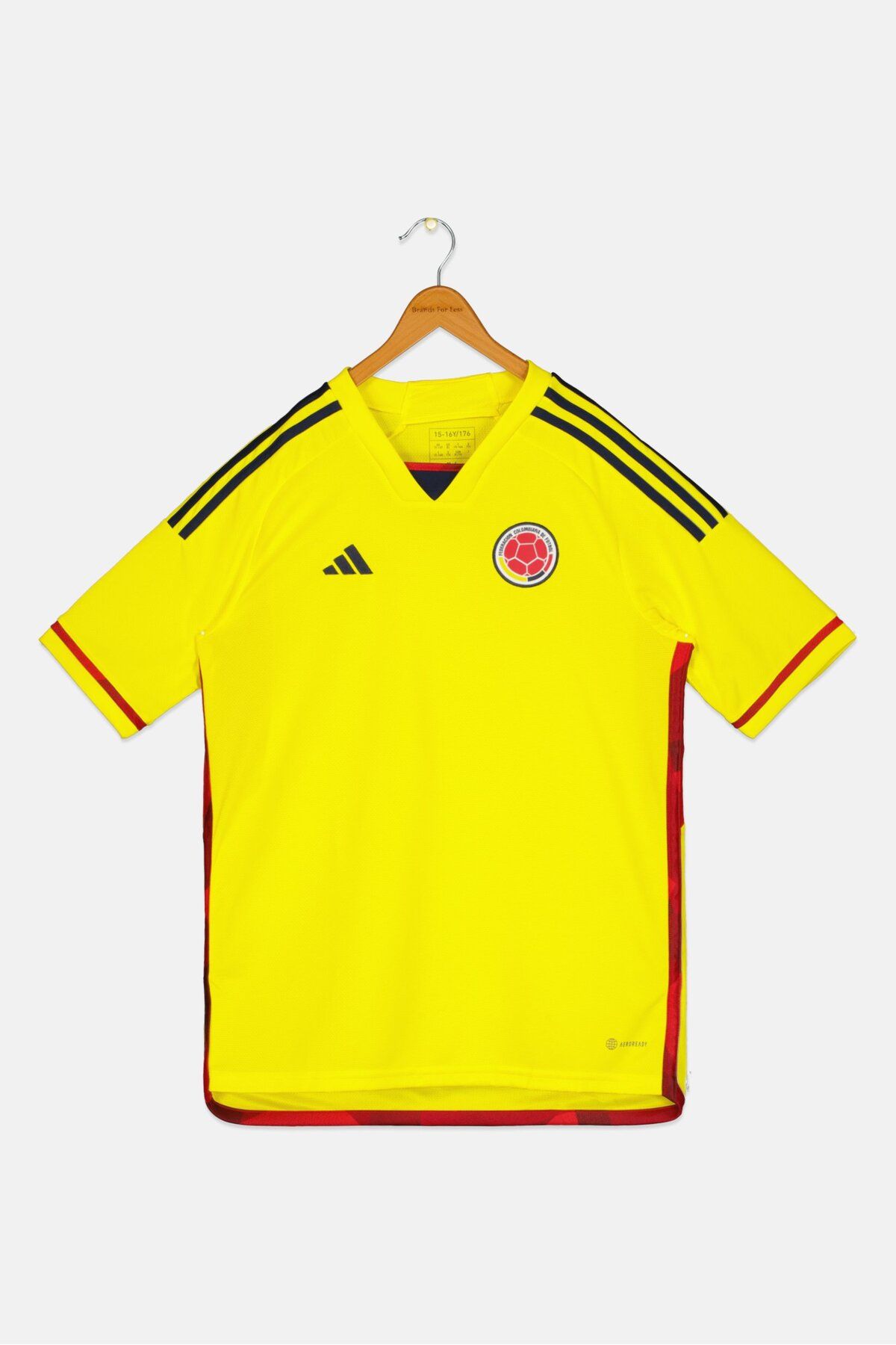 adidas-Kids Boy Sportswear Fit Short Sleeves Training T-shirt, Yellow 1