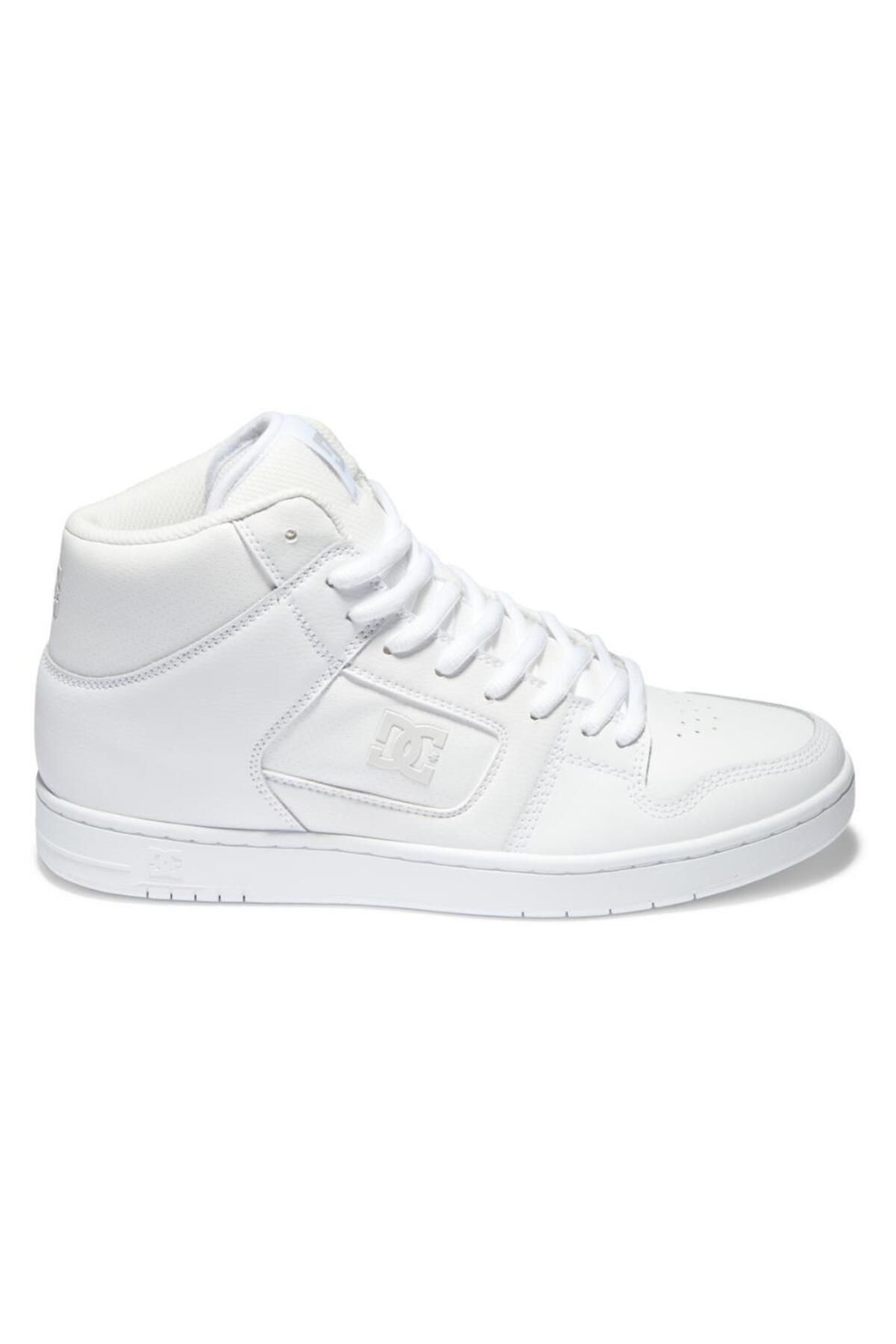 DC Shoes ADYS100743 Manteca 4 Hi White/White/Battleship Erkek Sneaker