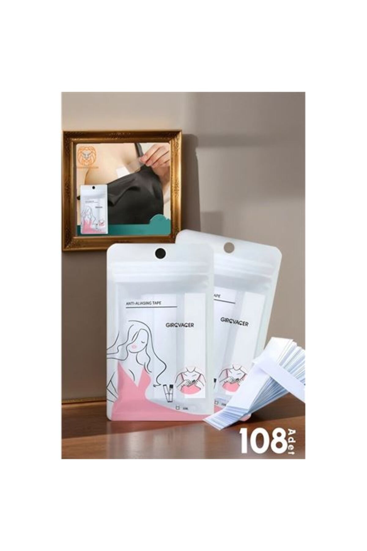 SAVA HOME COLLECTİON İç Giyim Bandı Çift Taraflı Yapışkanlı Su Geçirmez