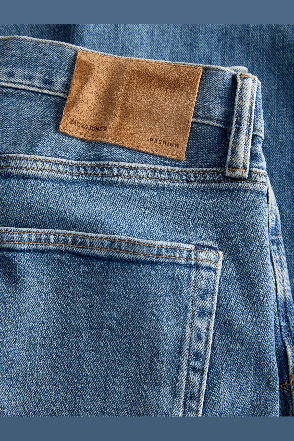 شلوار جین آبی مردانه CLARK MALE 096 متناسب با ژان Jack & Jones Jack & Jones