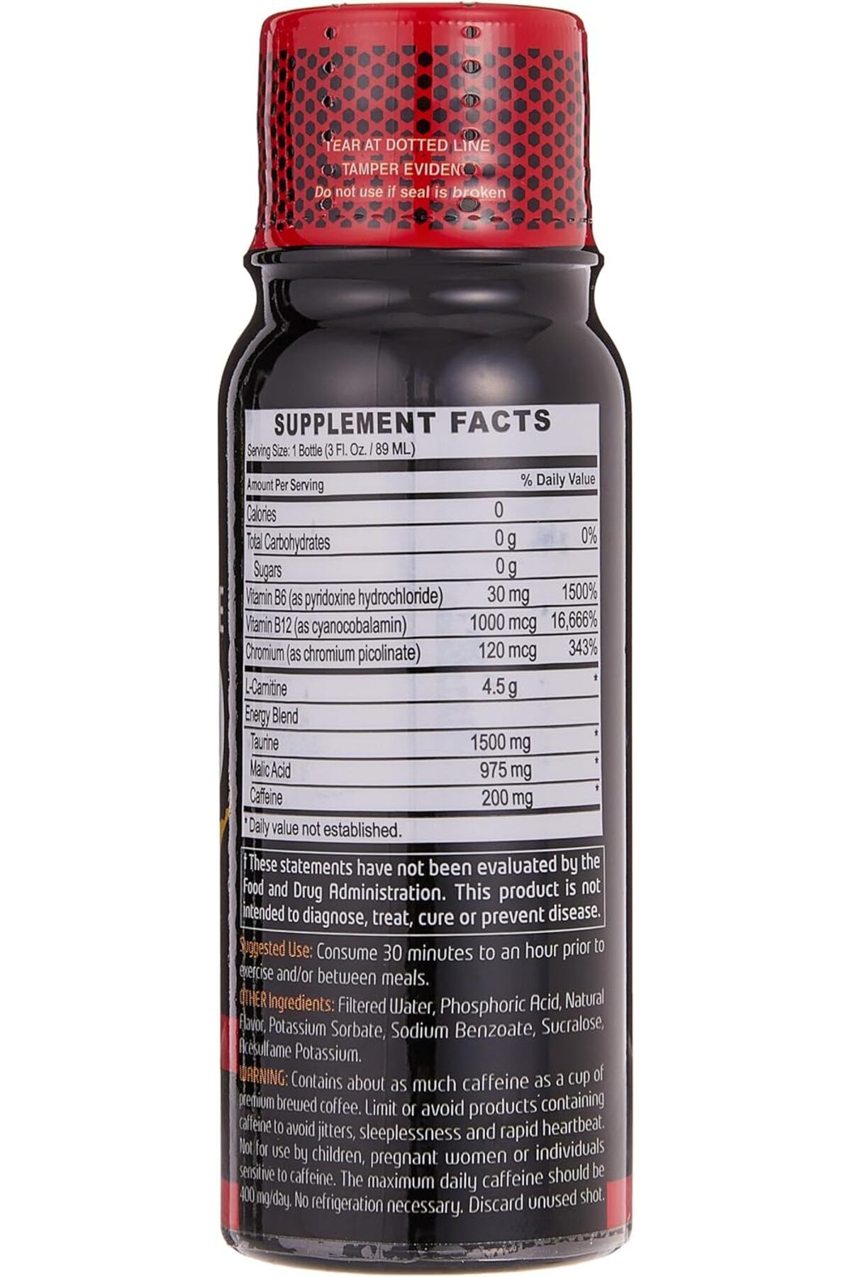 Muscle Core Nutrition-L-Carnitine 4500 Tangerine, 89 Ml Box Of 12 4
