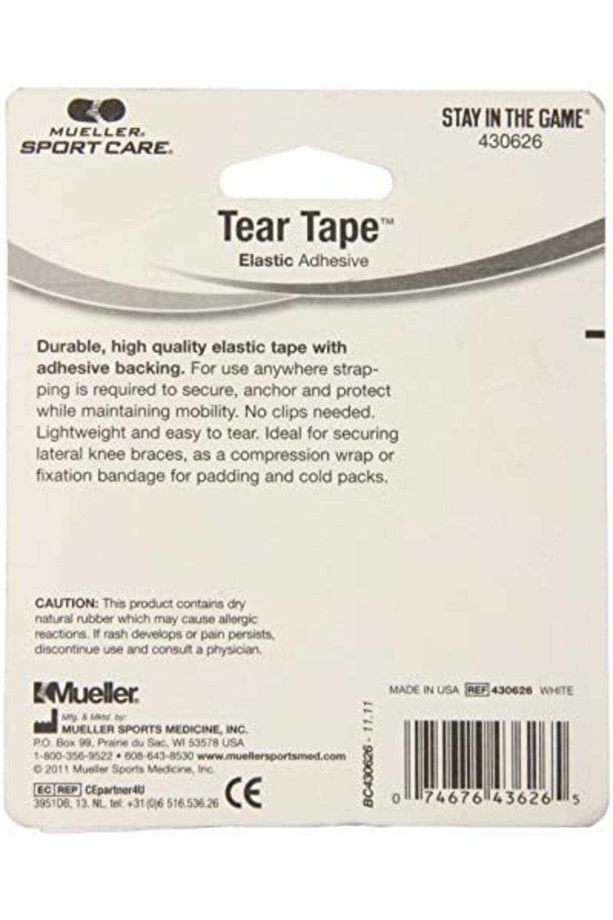 MUELLER-TEAR TAPE WHITE 4