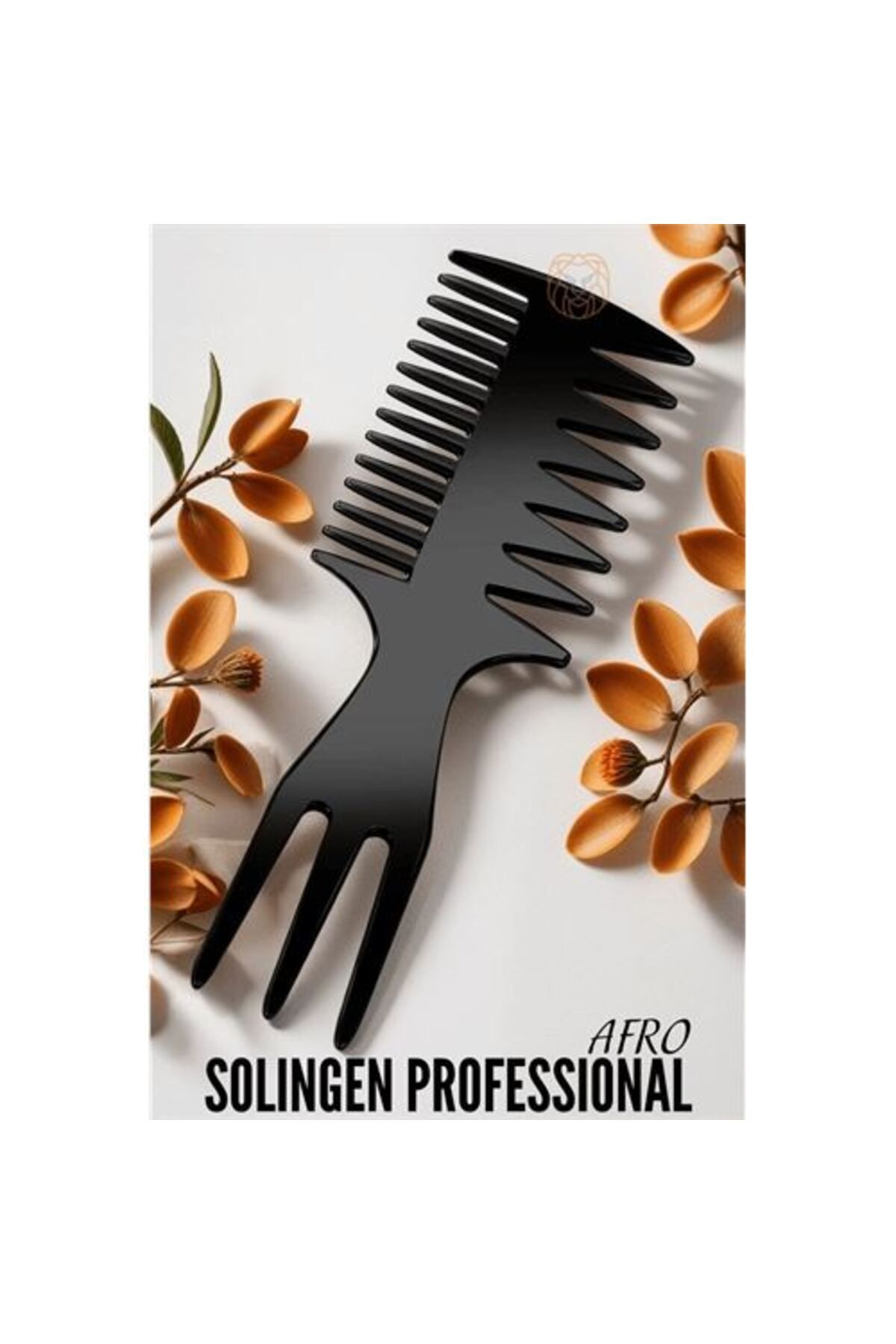karadağsb Saç Şekillendirici Afro Perma Tarağı Solingen Professional