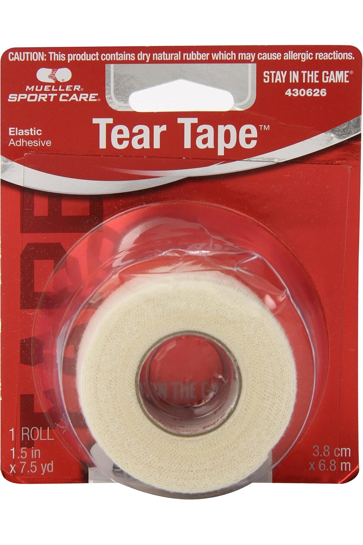 MUELLER-TEAR TAPE WHITE 1
