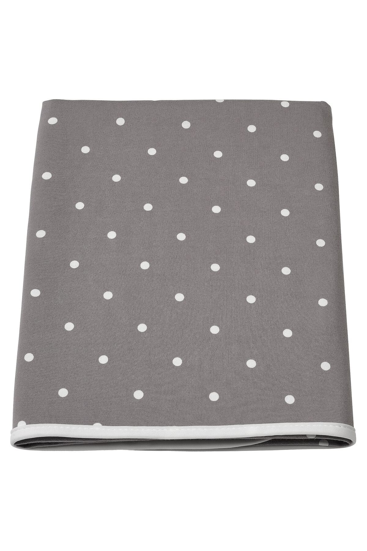 IKEA-LEN Babycare mat, dotted/grey, 90 x 70 cm 3