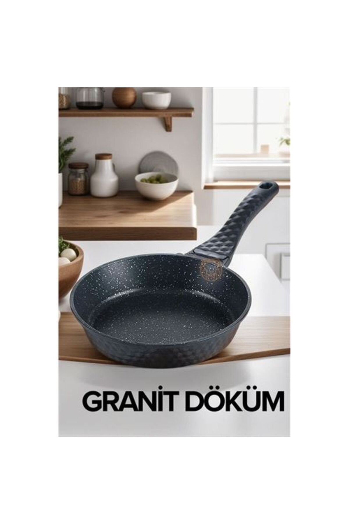 SAVA HOME COLLECTİON Döküm Granit Kızartma Tavası Laviolette Design