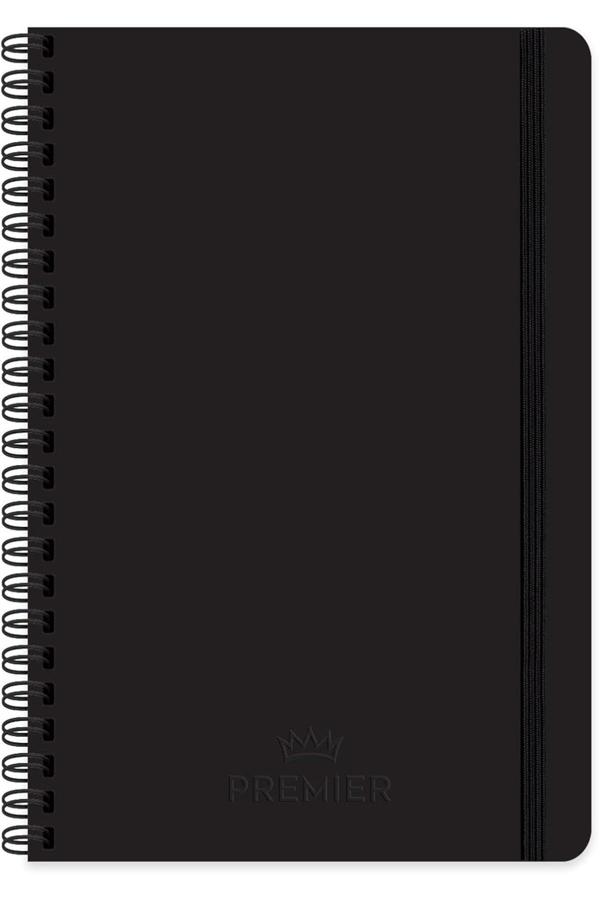 mazıdağı mazzıdağ Color 17x24 100 Yaprak Çizgili Spiralli Premier Defter - Siyah new store 1133631