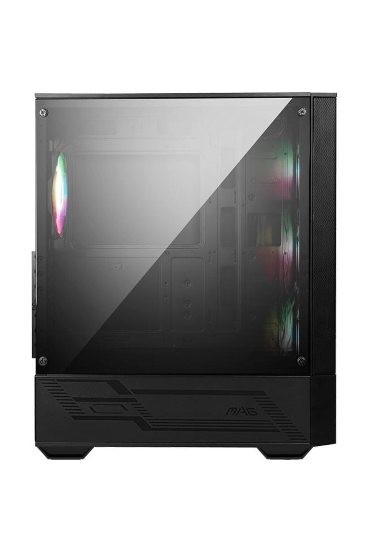 MSI-MSI MAG FORGE 112R Case, Middle Tower, Without power supply, ATX (Black) 3