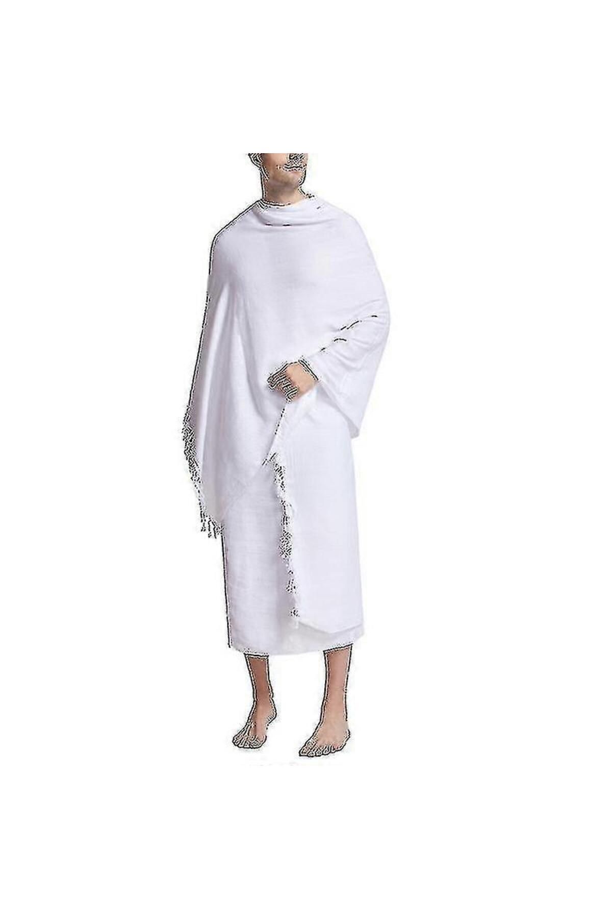 AYHANHOME-Σετ Bamboo Ihram 110x220, 1300gr και Ανδρικά ρούχα Hajj Umrah 4