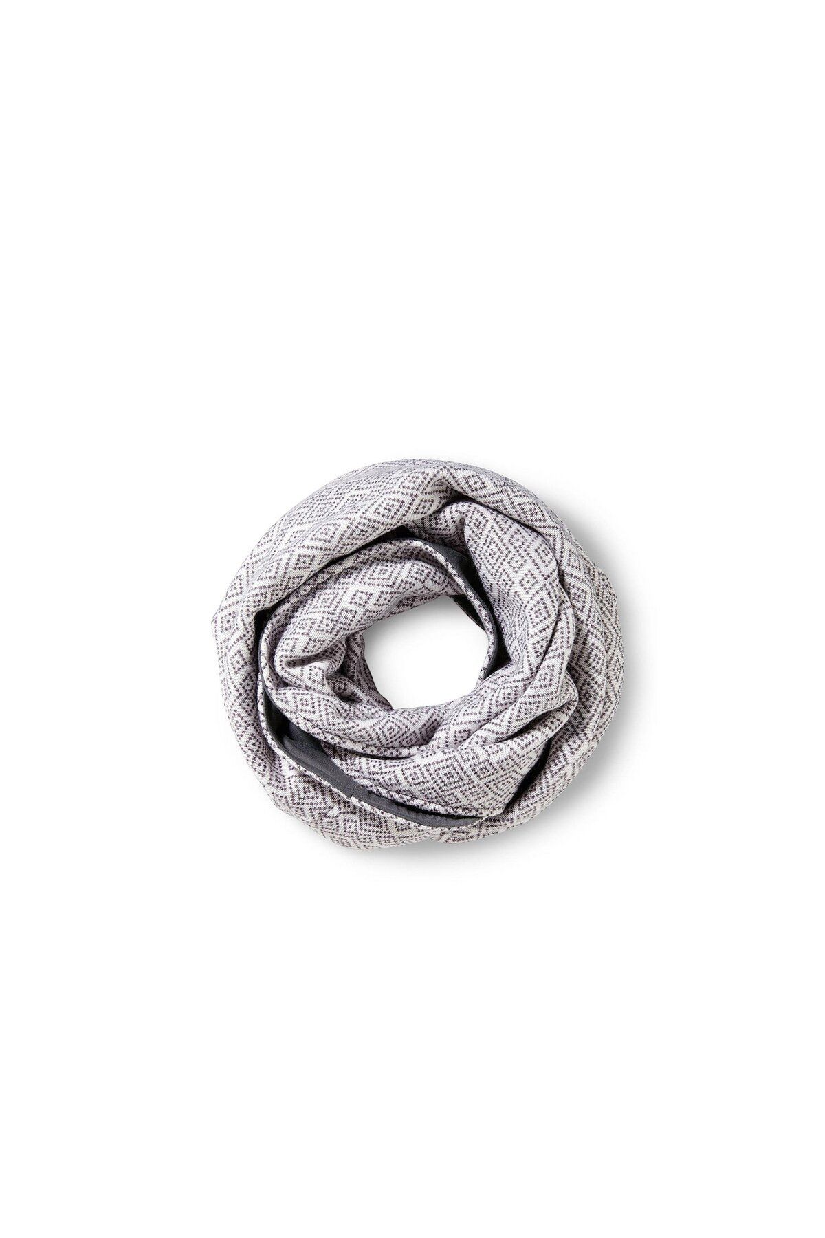 Tchibo-Knitting Polar Shawl, Grey Multi 5