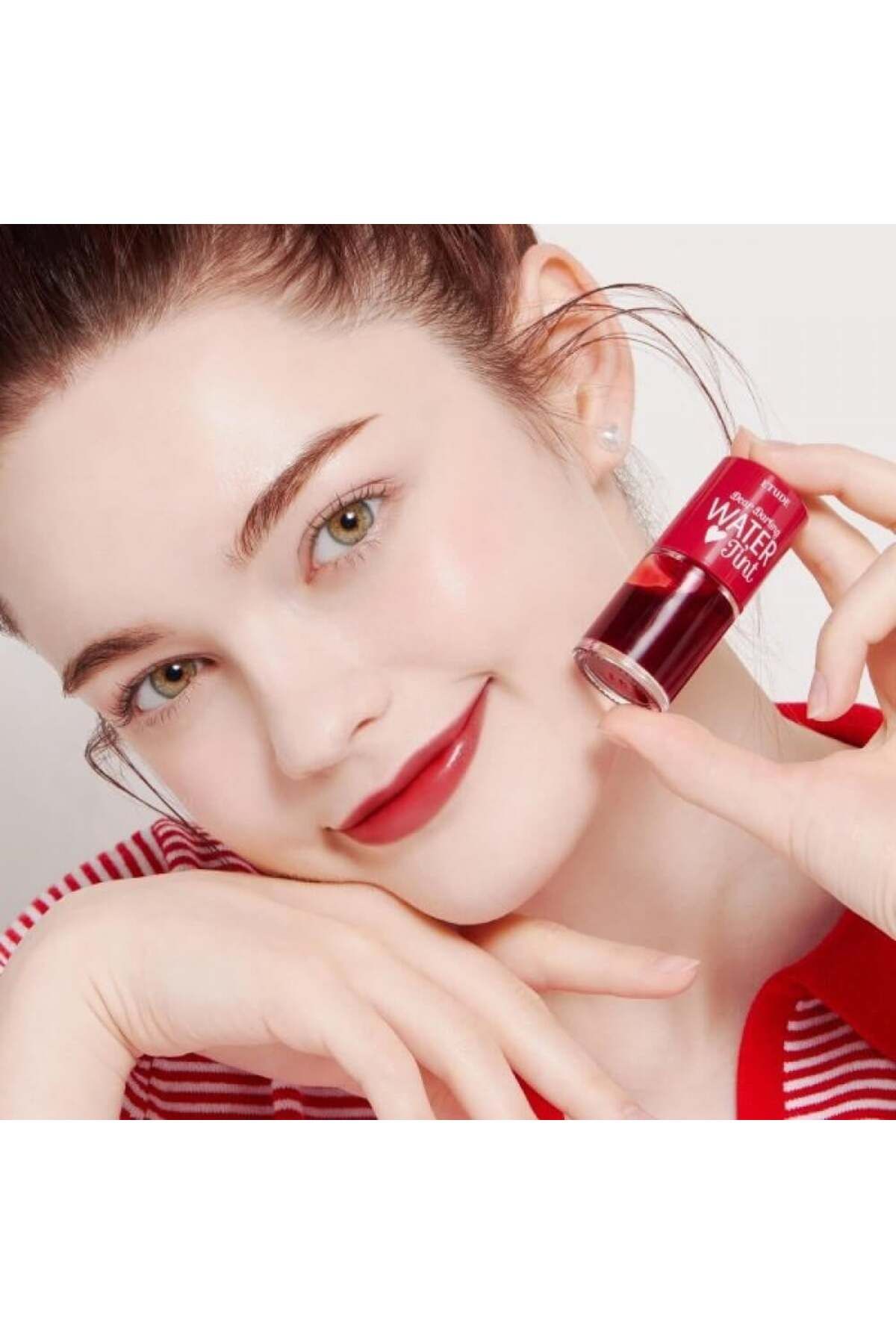 Etude House-Dear Darling Water Tint Lip Gloss 02 Cherry Ade 6
