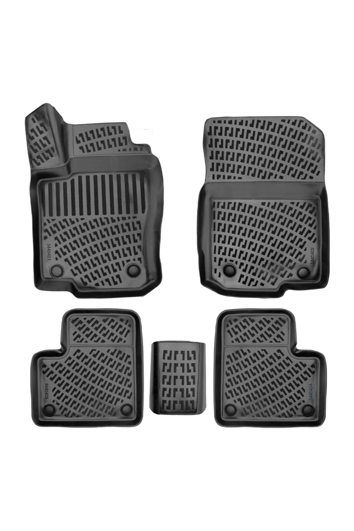 Umbrella Set Covorase Auto Cauciuc Umbrella Pentru Mercedes M-class W166 2011-2015 Gle-class 2015-2019 - One Size
