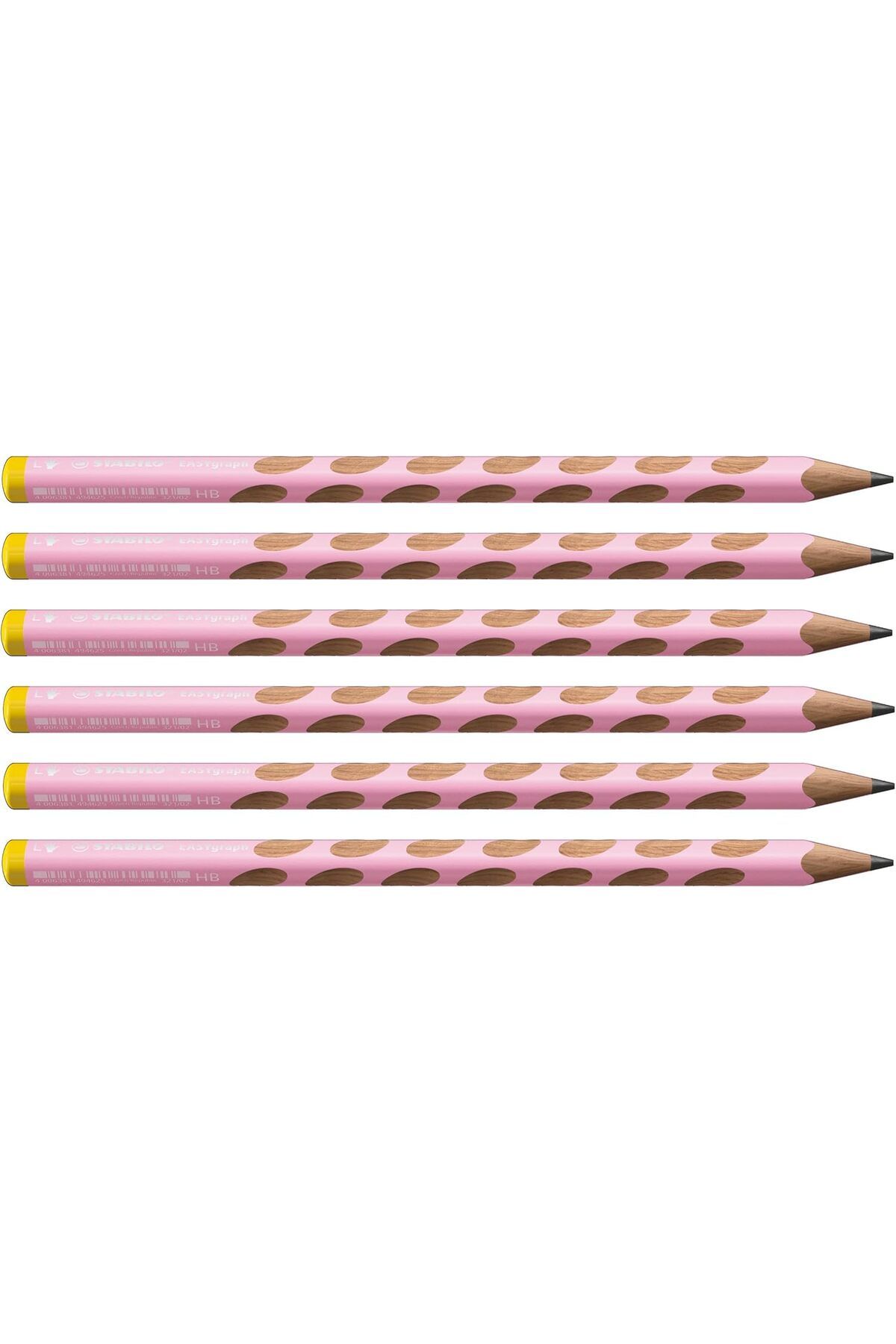 mazıdağı mazzıdağ EASYgraph - Ergonomik Kurşun Kalem - Sol El - Pastel Pembe new store 1133631