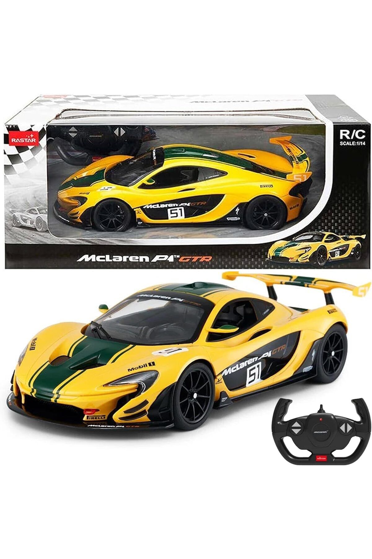 STOREMAX ekn Kumandalı 1:14 Mclaren P1 Gtr nci mn 1133631