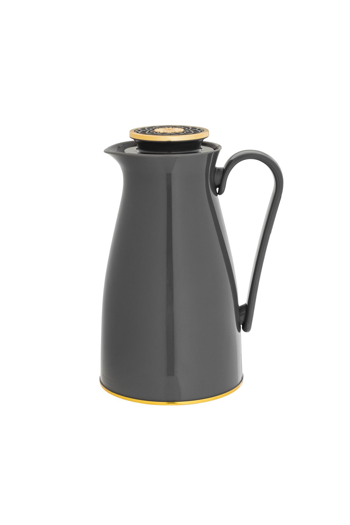 Alaska-Alaska Thermos, Grey with Gold, 1 Liter 1