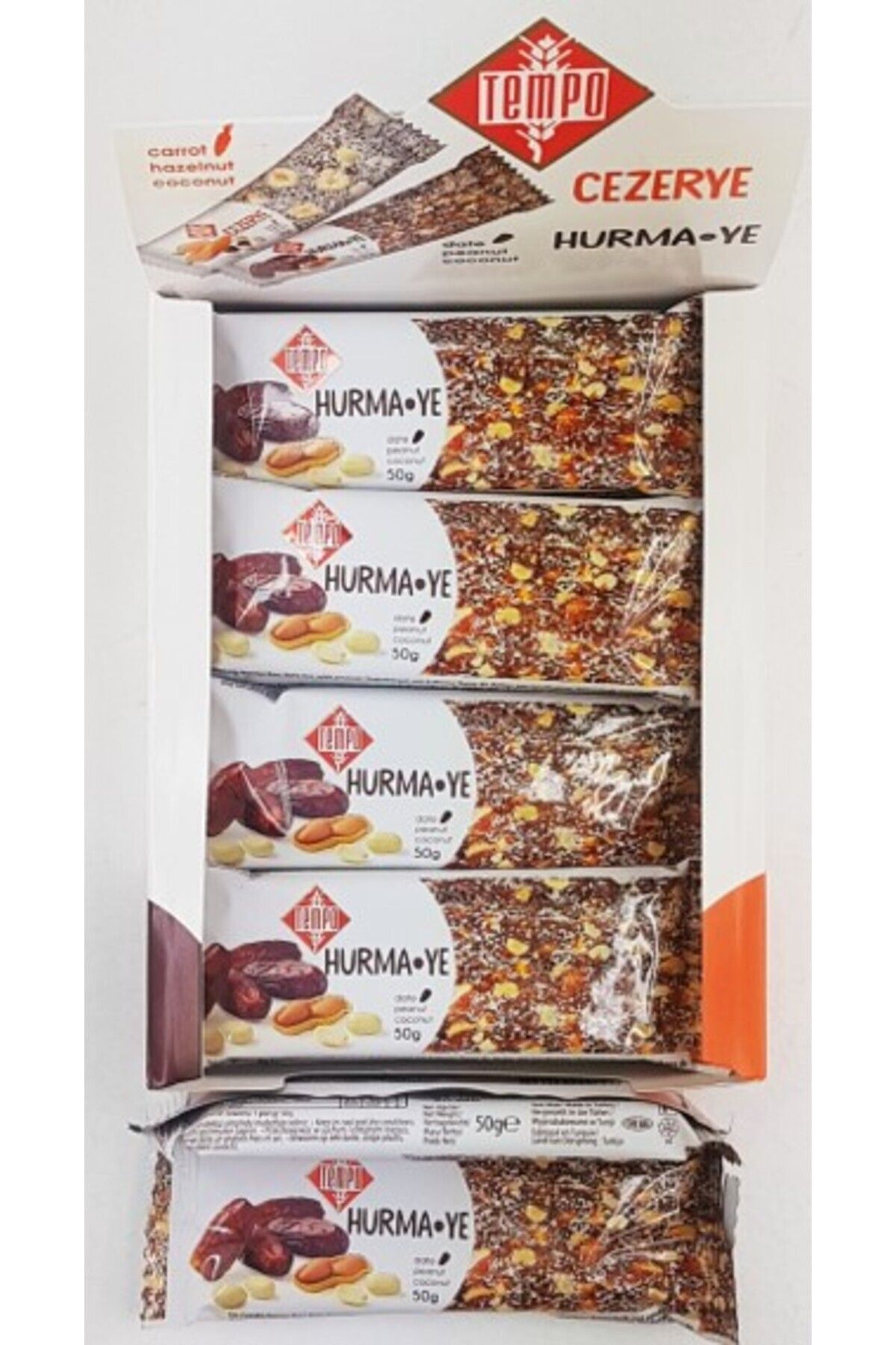 Tempo Şekerleme-50Gx24 Pieces of Dates Cezerye 3