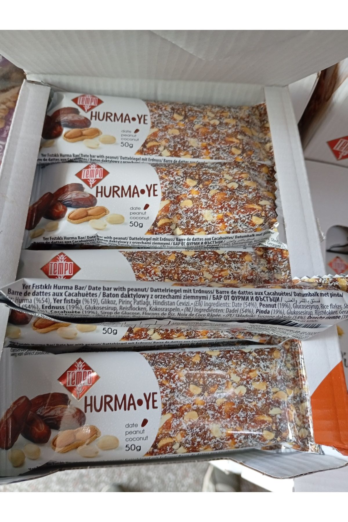 Tempo Şekerleme-50Gx24 Pieces of Dates Cezerye 5