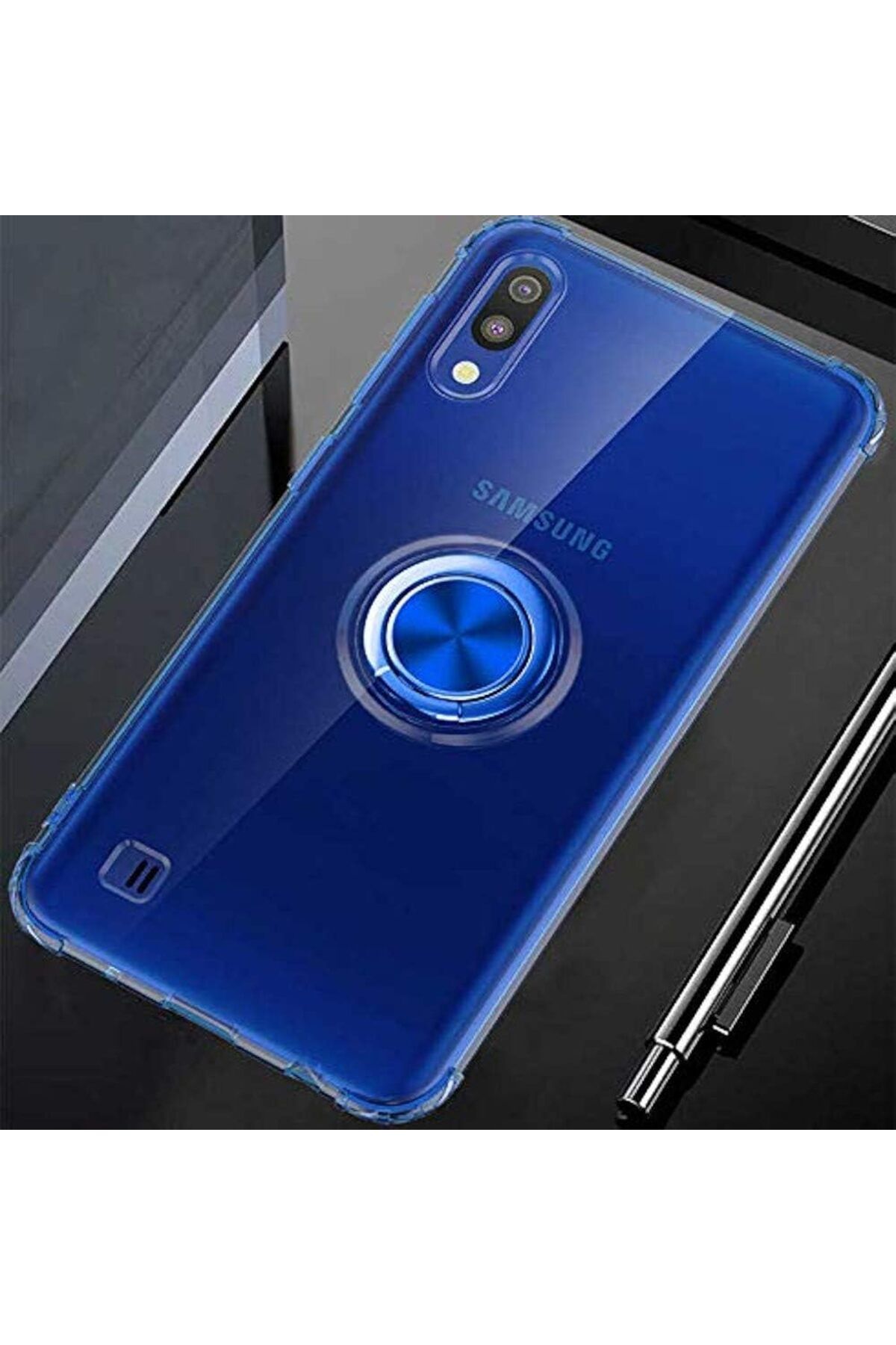 mazıdağı mazzıdağ Galaxy A10 ile Uyumlu Kılıf Mill Silikon Mavi new store 1133631