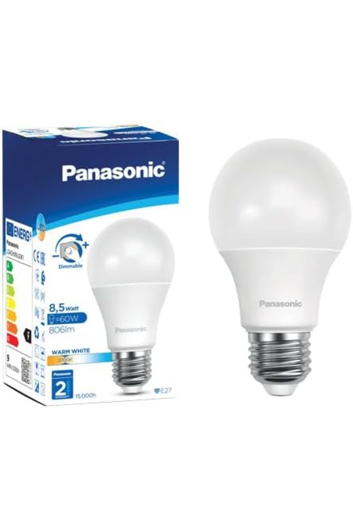 KDROĞLU plamystical E27 LED Dim Lamba 8.5W 806LM 2700K newing 1139529