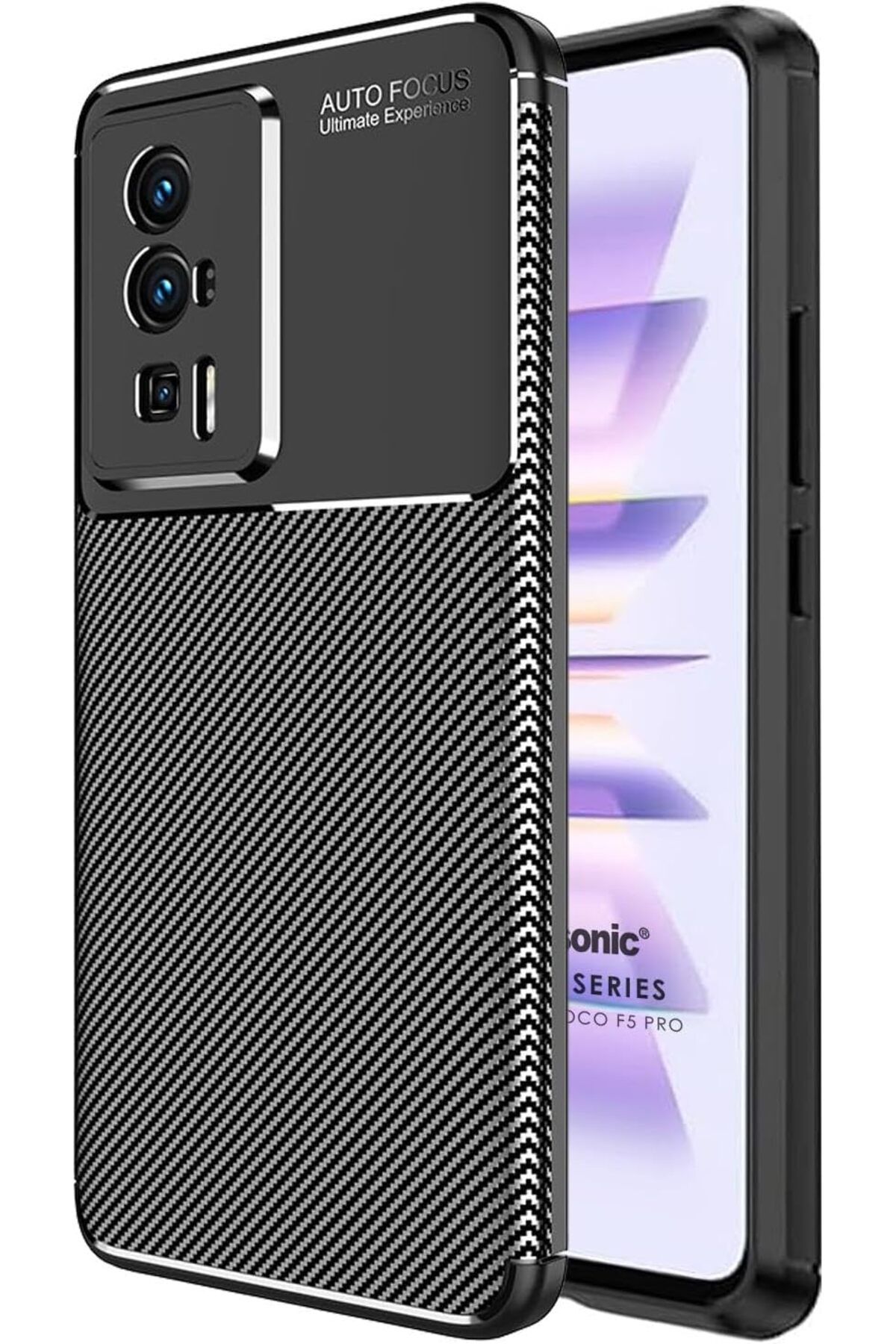DERİK dsr Xiaomi Poco F5 Pro için Kılıf Legion Series Siyah [Poco F5 Pro ile Uyumlu Kılıf - Siyah] hr