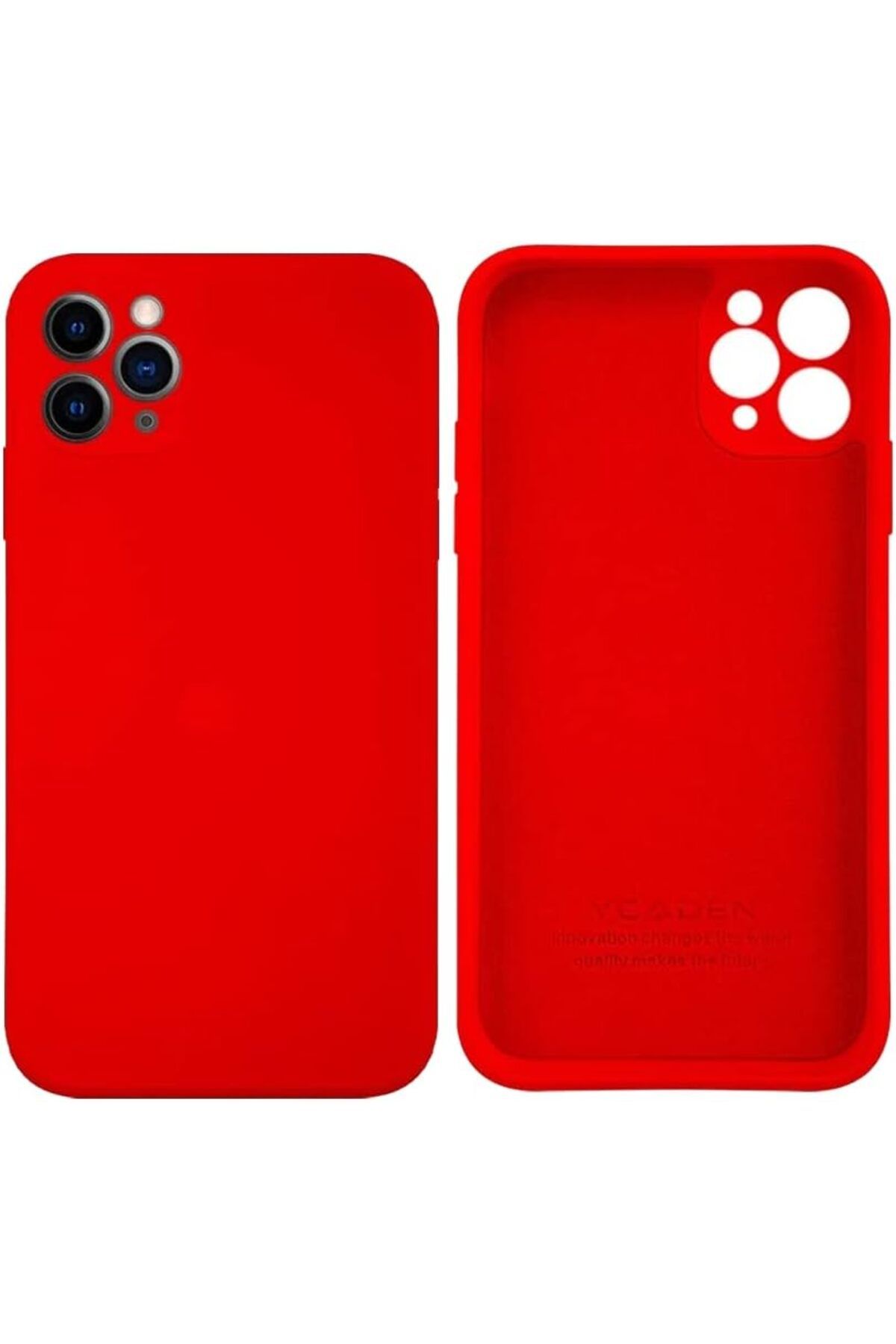 mazıdağı mazzıdağ İphone 12 Pro Max Uyumlu Lens Korumalı Kılıf (kırmızı) new store 1133631