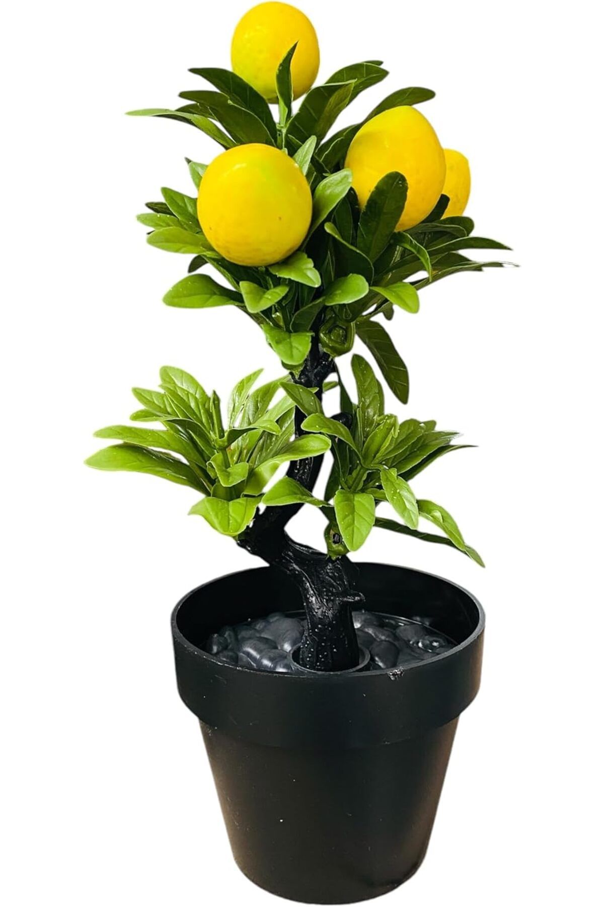 MEGOBİNE Megobine Yapay Çiçek Saksıda Limon Çiçeği Ev Dekor Süs Bitkisi shop 1073341