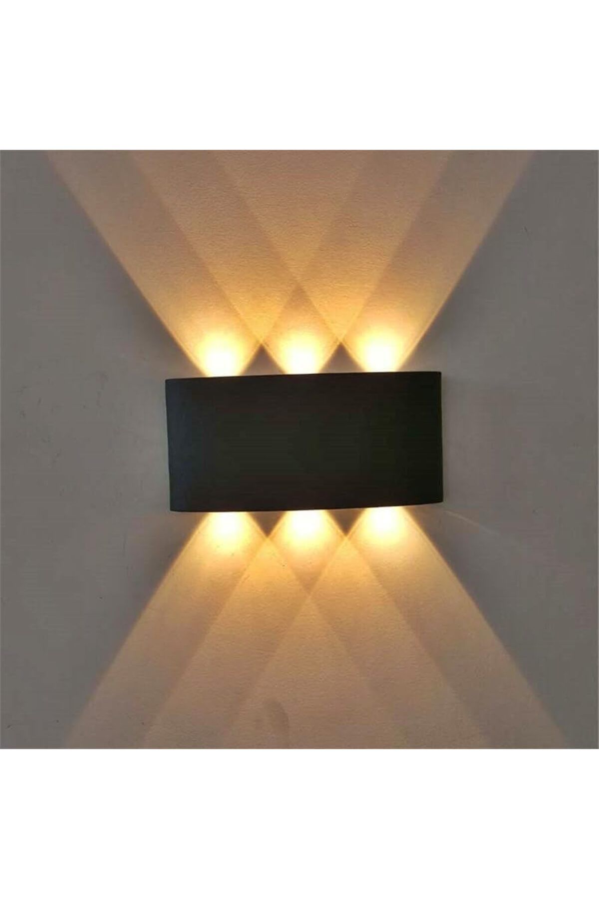 MEGOBİNE WHERE Geldi Dekoratif Çift Yönlü Duvar Aydınlatma Led Aplik Duvar Lambası Cata Haiti 10 Watt De