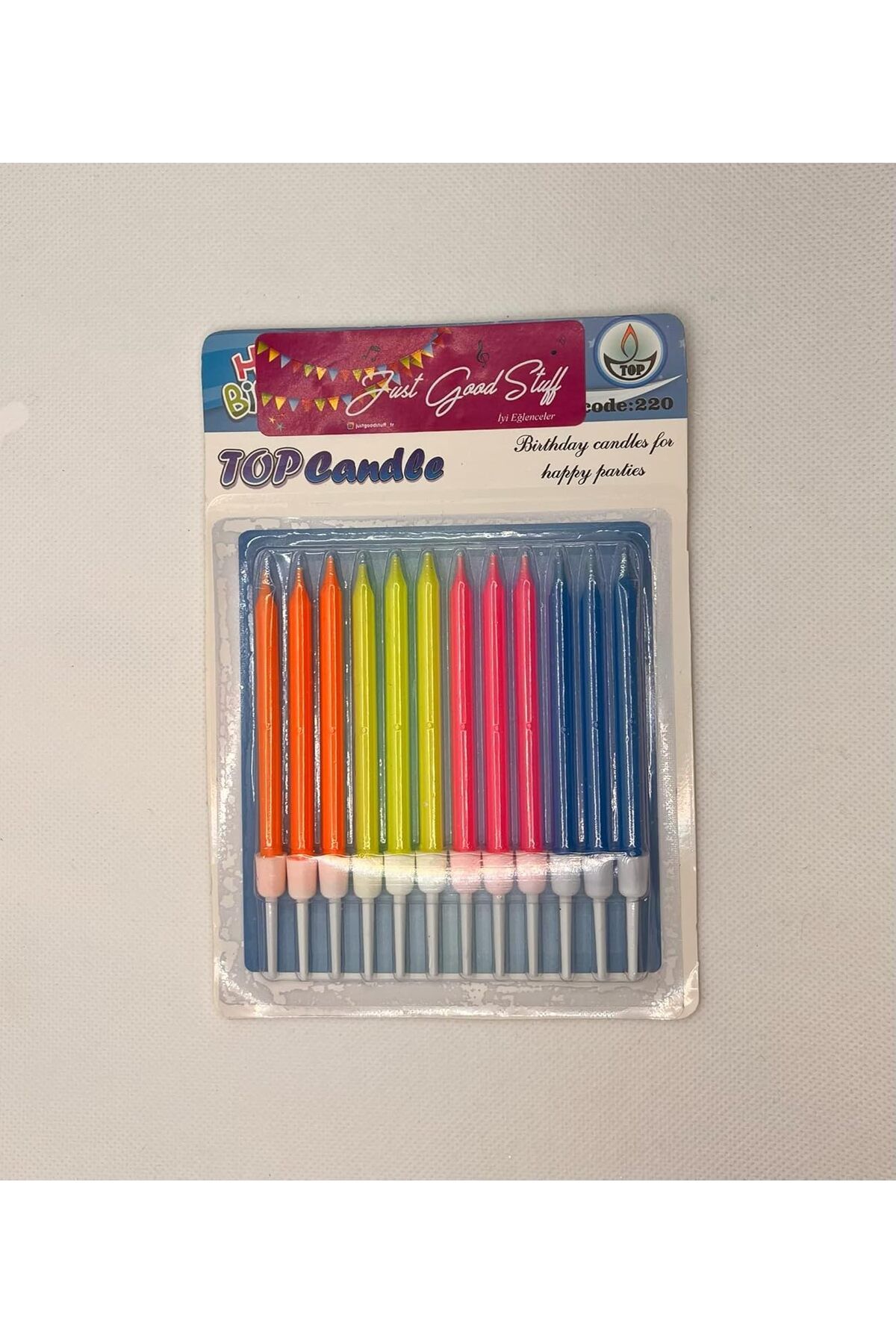 mazıdağı mazzıdağ Cm Doğum Günü Mumu, Renkli, 12 Adet new store 1133631