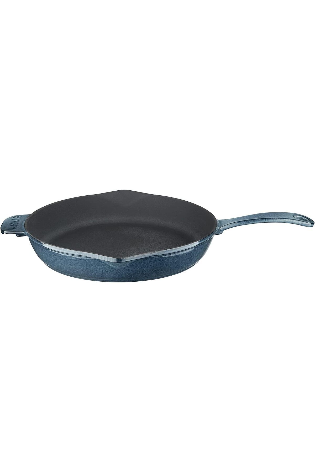 mazıdağı mazzıdağ Metal Premium Serisi - Döküm Kızartma Tavası, Yuvarlak, 28 cm, Majolik Gri new store