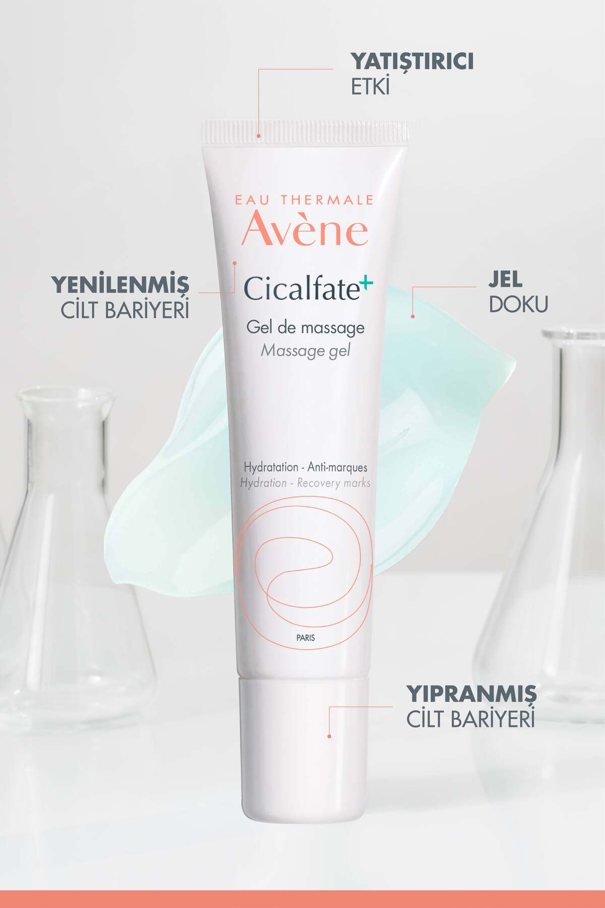 Cicalfate+ Cildin Doğal Bariyerinin Yenlenmesine Yardımcı Masaj Jeli 30 ml — D55866 — تصویر 5 از 7