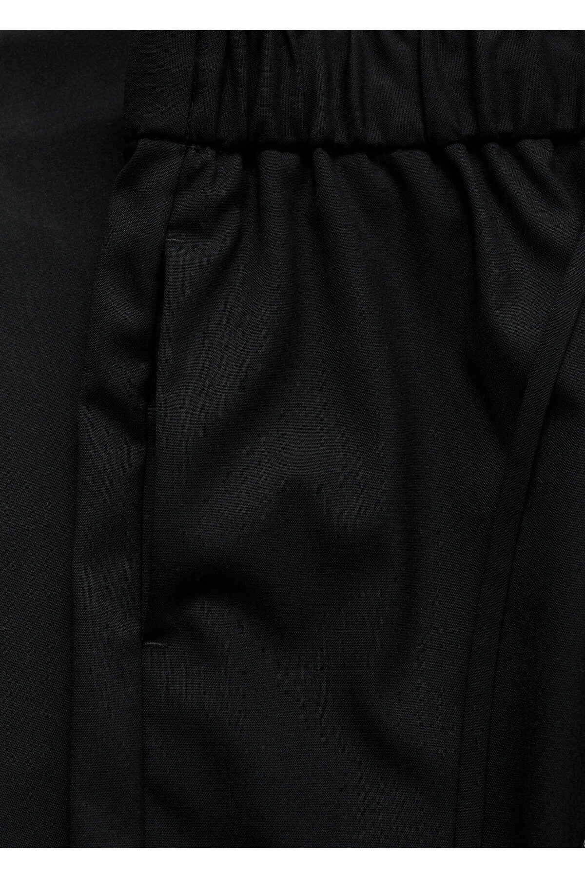 MANGO-Black Women's Pants 77035663 7