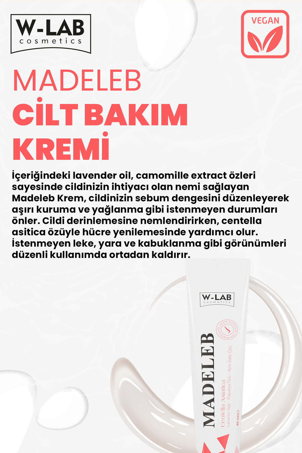کرم صورت   W-Lab Kozmetik | MAdeleb5li اورجینال - تصویر 4