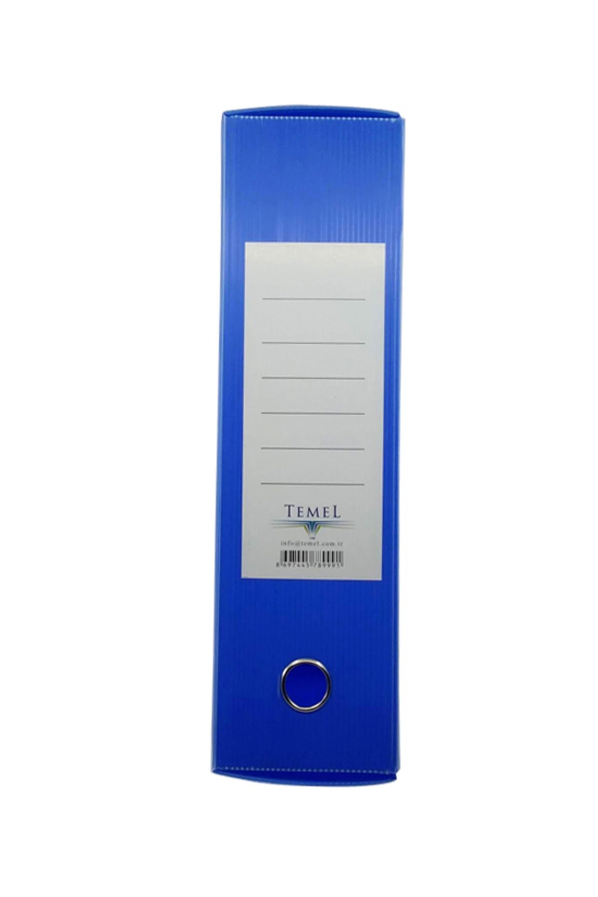 Temel Arşiv ve Proje Kutusu 24x32x9cm Mavi Tekli