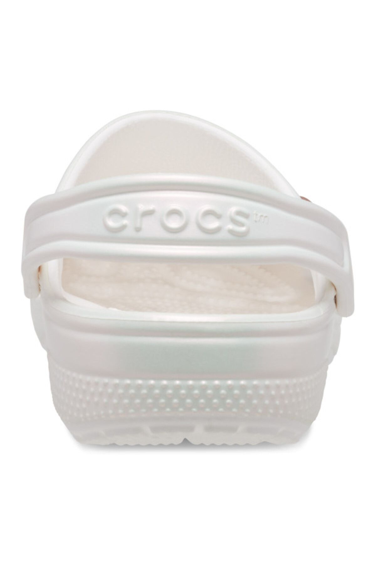 Crocs-Saboti classic toddler crystals pearls clog - white 7