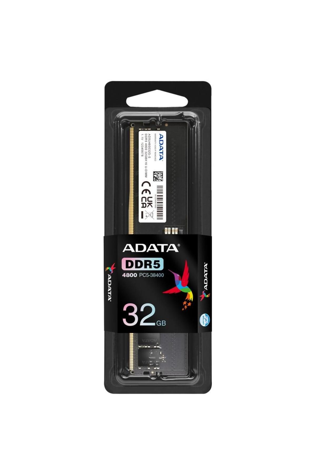 Adata-Memorie A-DATA U-DIMM, 32GB DDR5, 4800MHz, CL40 3