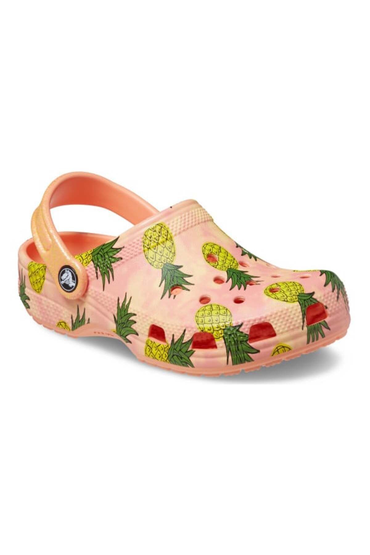 Crocs-Saboti classic pool party clog kids - papaya 3