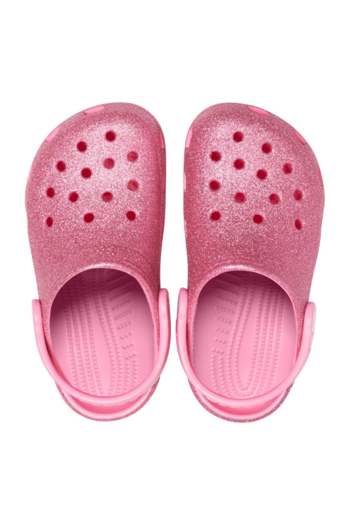 Crocs-Saboti classic glitter clog kids - pink lemonade 5