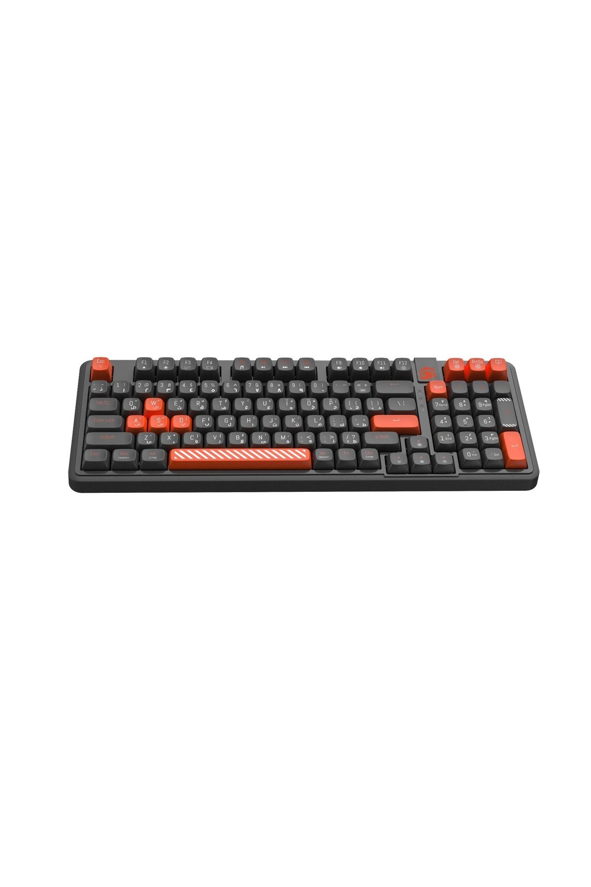 Gamertek-GamerTek Arcade Keys Wireless Mechanical Gaming Keyboard Black 3
