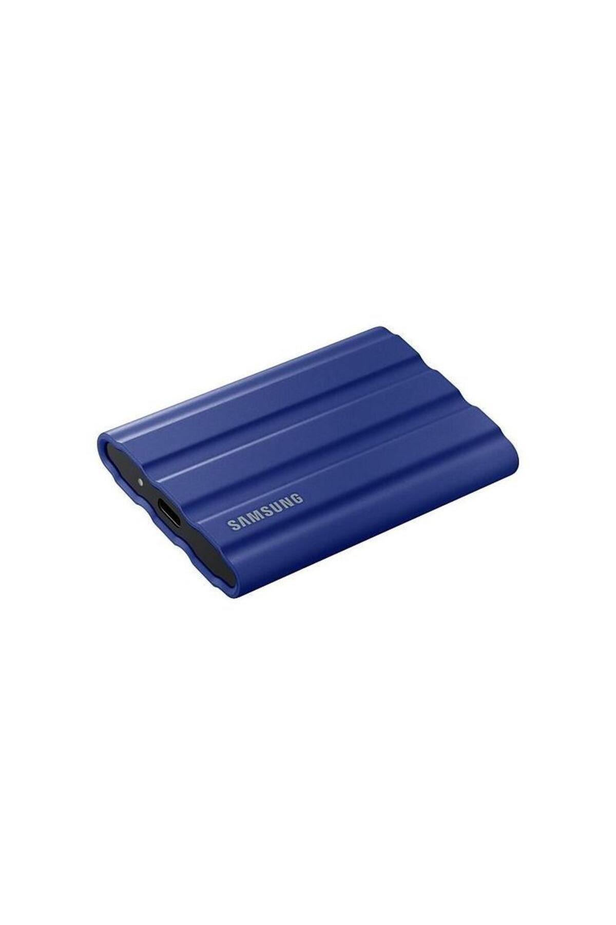 Samsung-SSD extern Samsung Portable T7 Shield Blue 1TB USB 3.2 Gen 2 2
