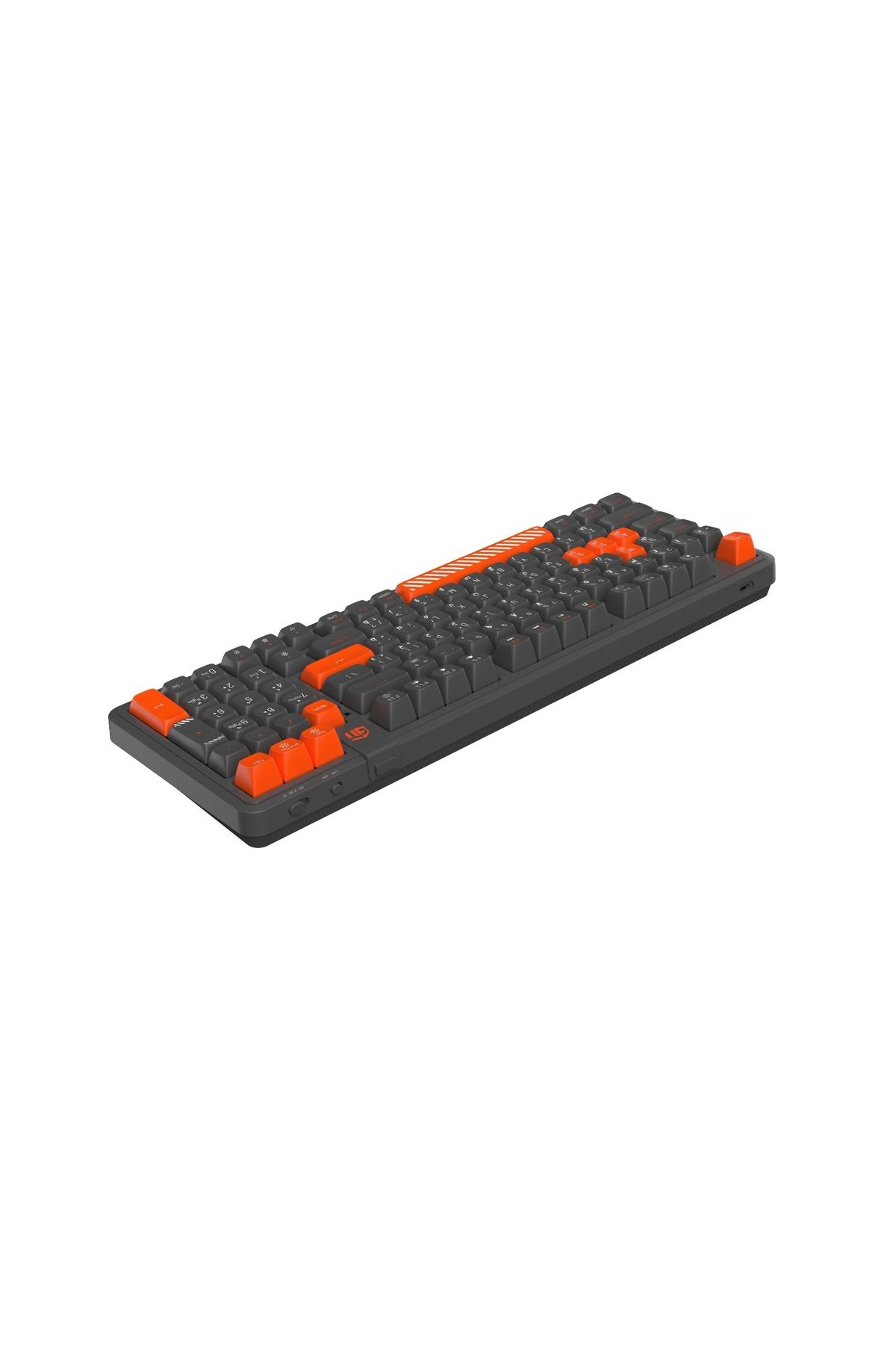 Gamertek-GamerTek Arcade Keys Wireless Mechanical Gaming Keyboard Black 4