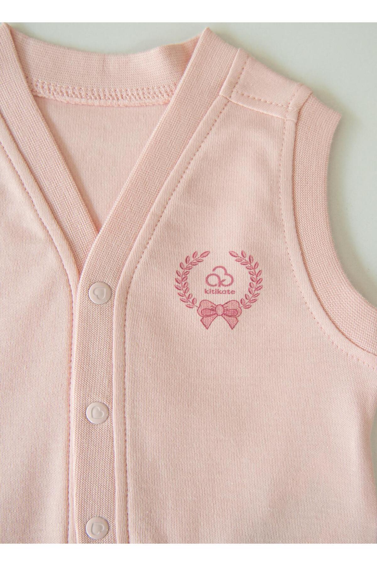 kitikate Organik New Dreams Yelek Pembe fotoğrafı 2 (önizleme)