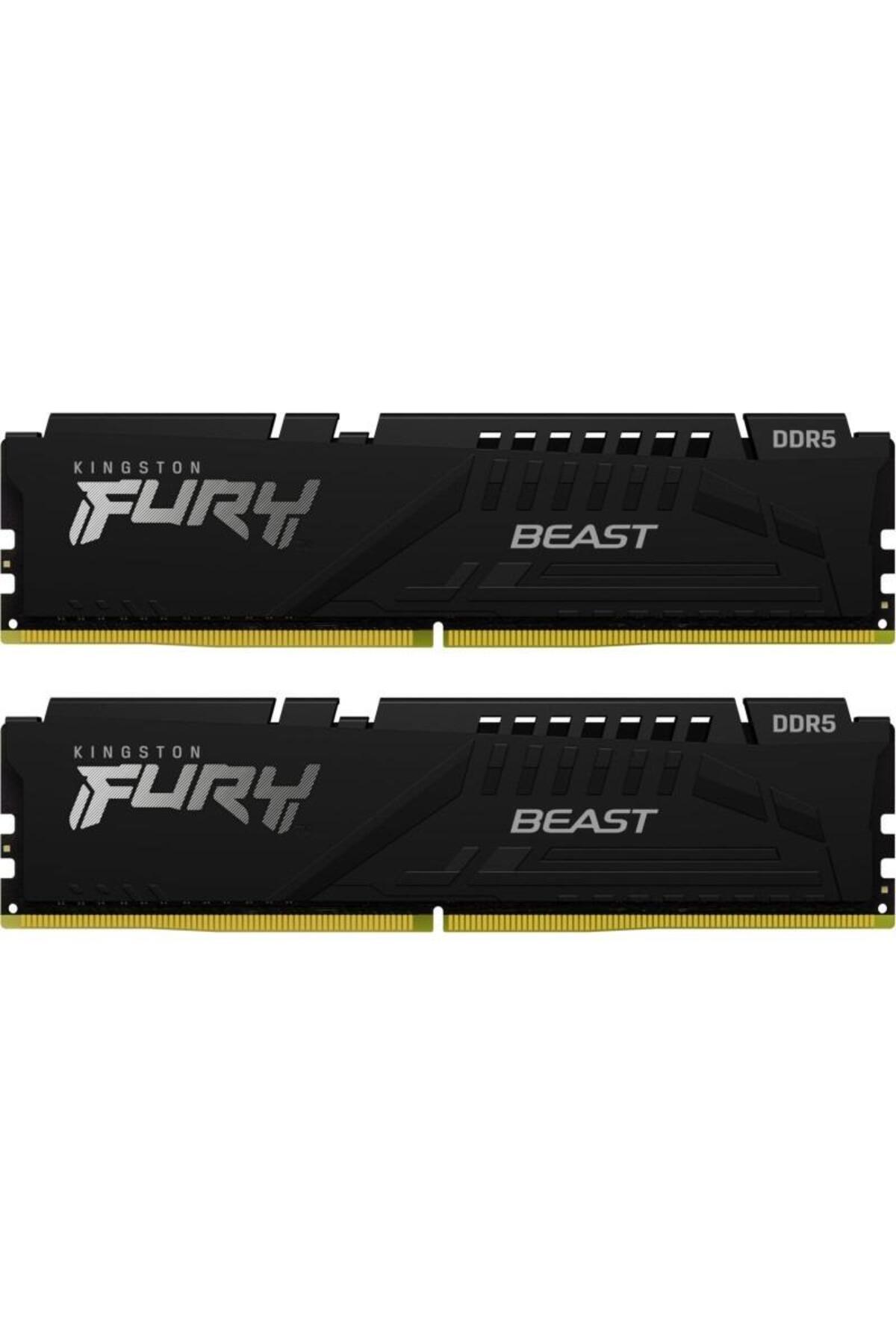Kingston-Memorii Kingston FURY Beast, 64GB (2x32GB), DDR5, 6000 MHz, CL30, XMP 1