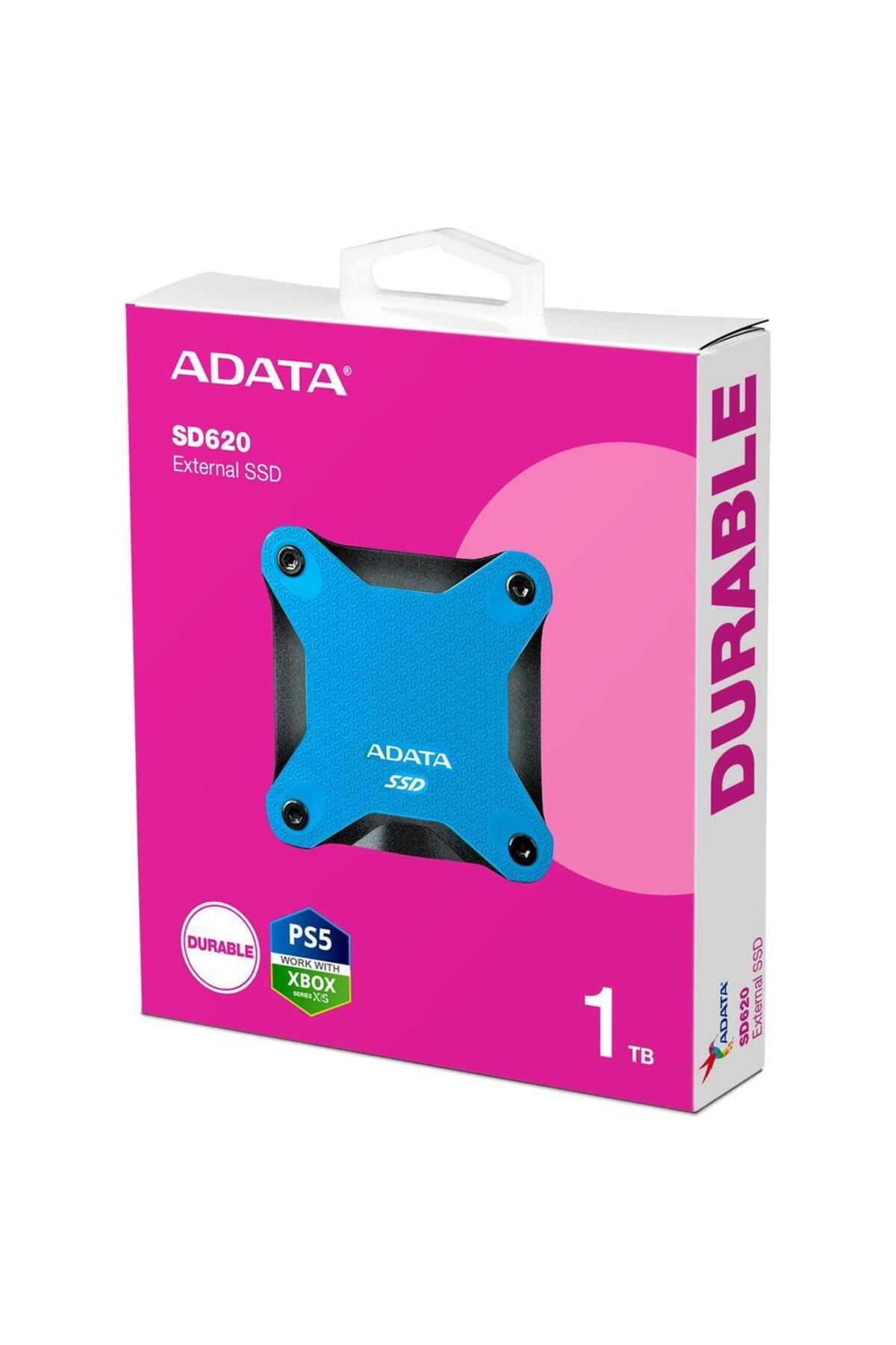 Adata-SSD extern ADATA Durable SD620, 1TB, USB 3.2 (Albastru) 6