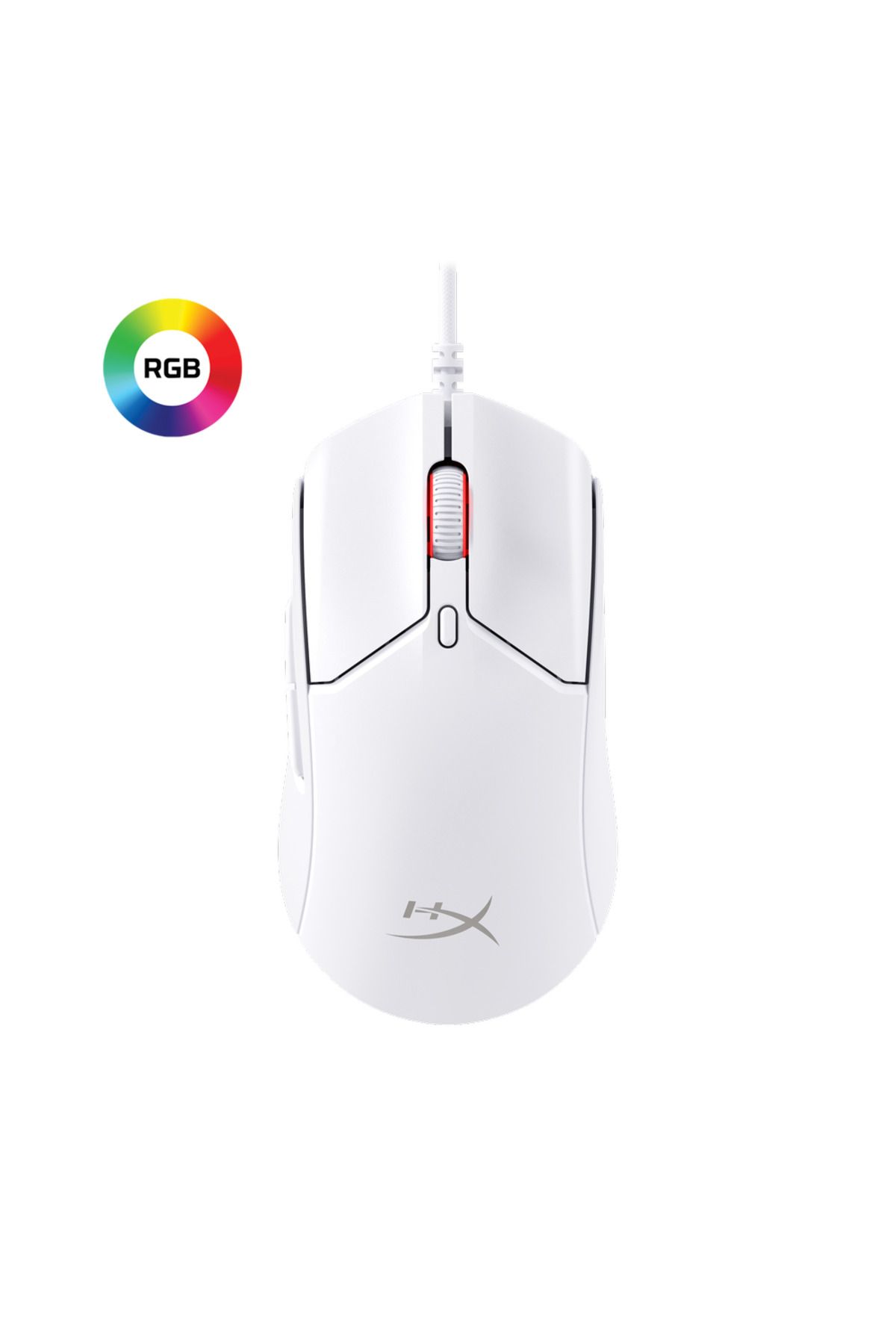 HyperX-Mouse gaming cu fir HyperX Pulsefire Haste 2, 26.000 DPI (Alb) 7